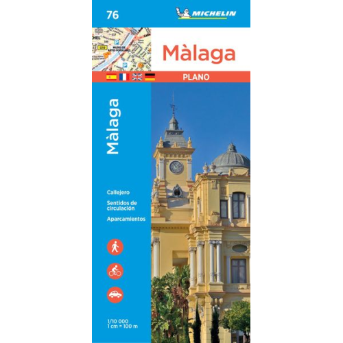 Michelin - Malaga - Michelin City Plan 76