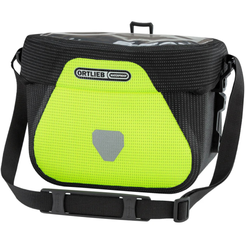 ORTLIEB Lenkertasche Ultimate High-Vis 6,5L neon yellow - black reflective