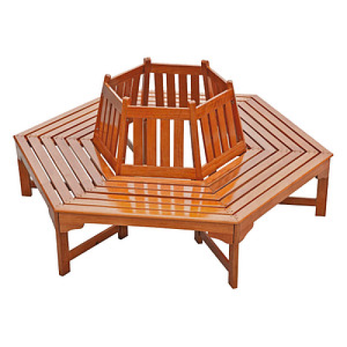 Garden Pleasure Baumbank Ontario 960354E natur Holz 155,0 cm