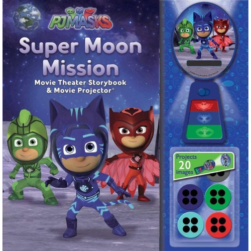 PJ Masks - Pj Masks: Super Moon Mission Movie Theater Storybook & Movie Projector