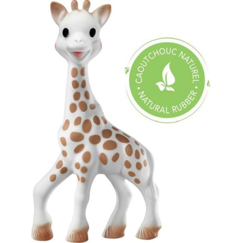 Sophie la girafe® + Stoffbeutelchen (Geschenkkarton weiß)