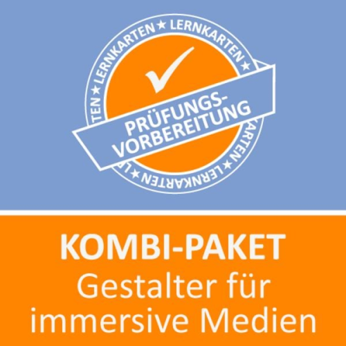 Kombi-Paket Gestalter für immersive Medien - Lernkarten