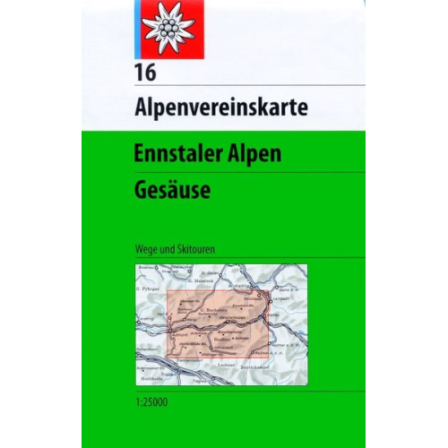 Ennstaler Alpen, Gesäuse 1:25.000