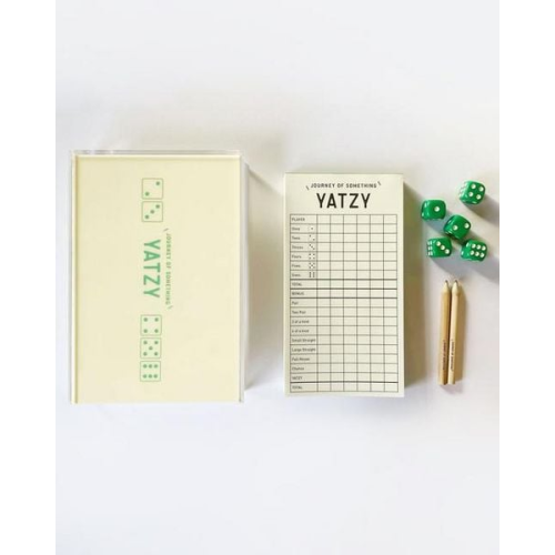 Luxury Yatzy Dice Game Set - Classic Family & Party Game