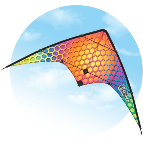 Ecoline 102168 - Ecoline: Drifter Rainbow Mesh, Drachen/Lenkdrachen