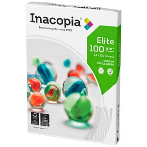 Inacopia Kopierpapier elite DIN A4 100 g/qm 250 Blatt