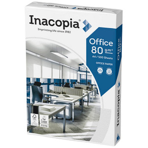 Inacopia Kopierpapier office DIN A4 80 g/qm 500 Blatt