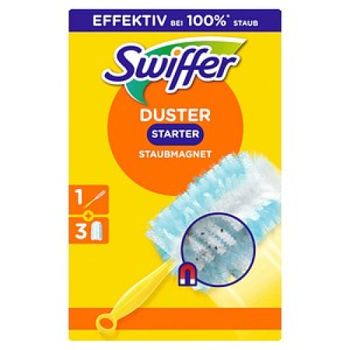 Swiffer DUSTER KIT Staubfangtücher Mikrofaser, 1 Set