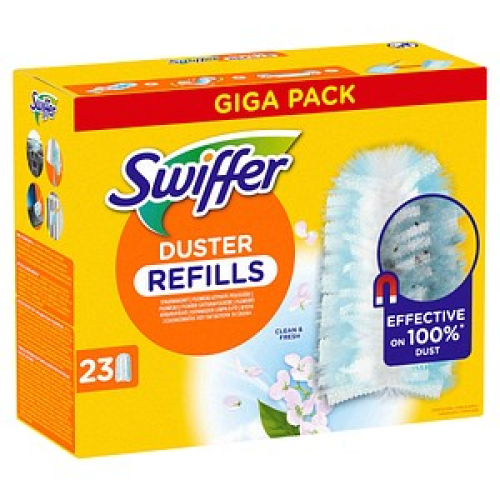 Swiffer DUSTER REFILLS GIGA PACK Staubfangtücher Mikrofaser, 23 St.