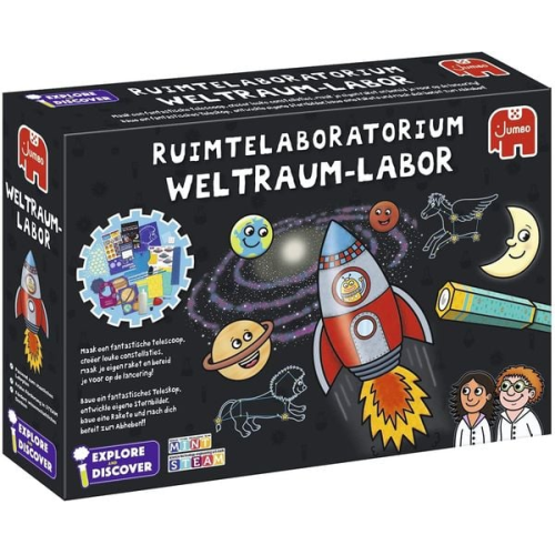 Jumbo 70035 - Weltraum-Labor, Experimentierkasten, Forscher-Set