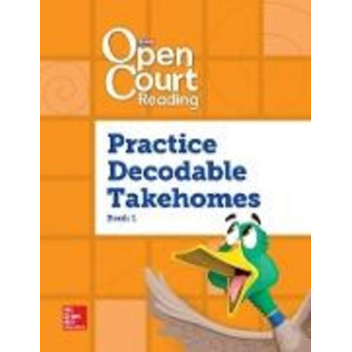 McGraw Hill - Open Court Reading, Practice Predecodable and Decodable 4-Color Takehome Book 2, Grade 1