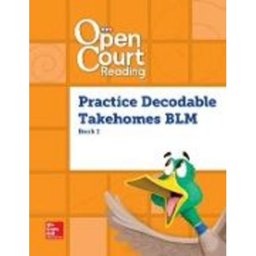 McGraw Hill - Open Court Reading, Practice Decodable Blackline Master Book 2, Grade 1