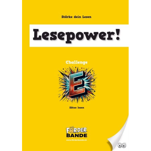 Beat Rusterholz - Lesepower! Challenge E - Sätze lesen