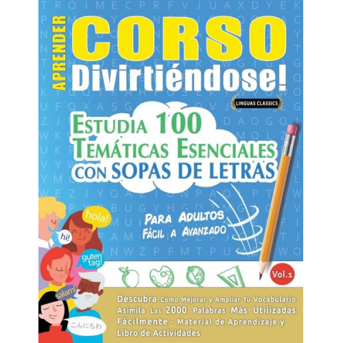 Linguas Classics - Aprender Corso Divirtiéndose! - Para Adultos