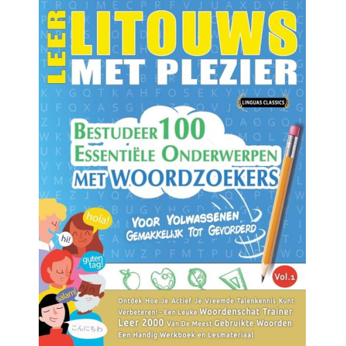 Linguas Classics - Leer Litouws Met Plezier - Voor Volwassenen