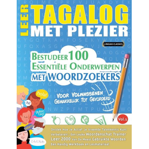 Linguas Classics - Leer Tagalog Met Plezier - Voor Volwassenen