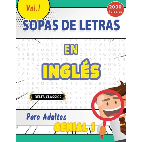 Delta Classics - Sopa De Letras En Inglés Para Adultos - Genial! Vol.1 - Delta Classics