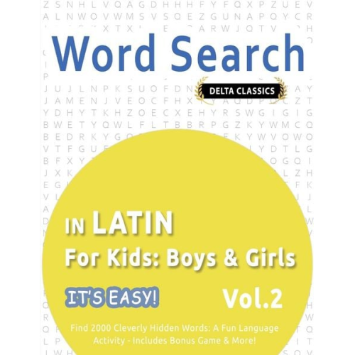 Delta Classics - Word Search in Latin For Kids