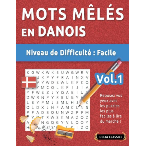 Delta Classics - Mots Mêlés En Danois - Niveau De Difficulté