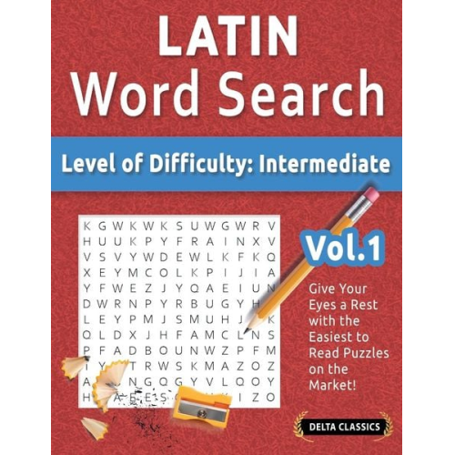 Delta Classics - Latin Word Search - Level Of Difficulty