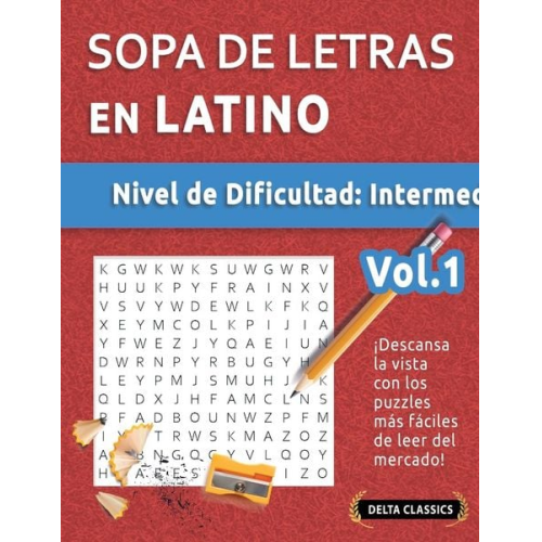 Delta Classics - Sopa De Letras En Latino - Nivel De Dificultad