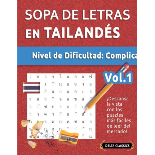 Delta Classics - Sopa De Letras En Tailandés - Nivel De Dificultad