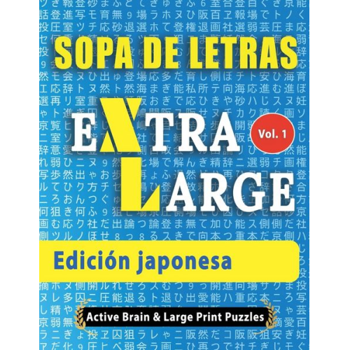 Active Minds & Large Prints - Sopa de Letras - Edición japonesa