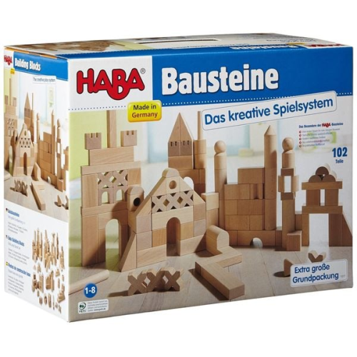 HABA - Basisbausteine natur, Set groß