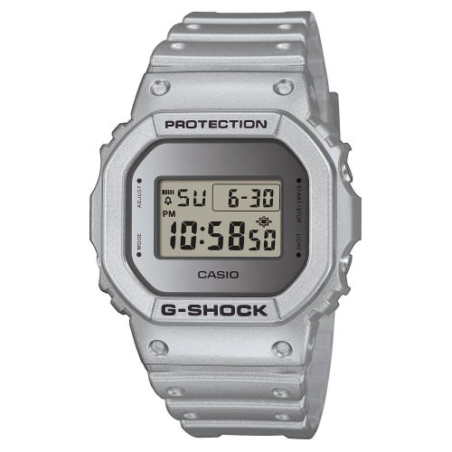 Casio DW-5600FF-8ER G-Shock The Origin Digitaluhr Silberfarben