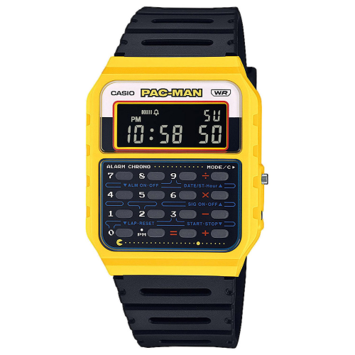 Casio CA-53WPC-1BER Digitaluhr Vintage Edgy Pac-Man