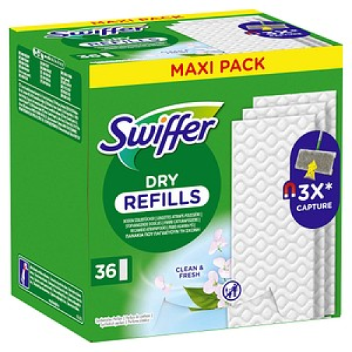 Swiffer DRY Bodentücher, 36 St.