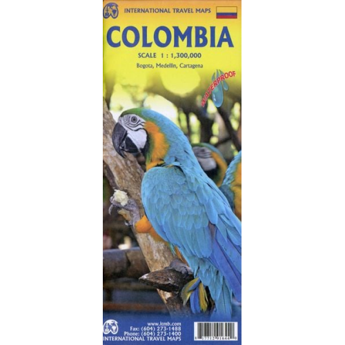 Colombia Travel Map