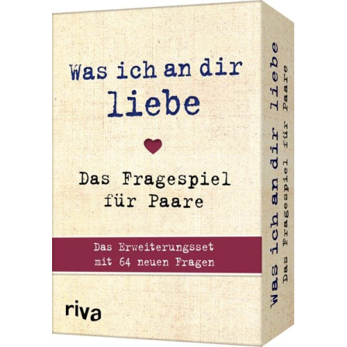 Was ich an dir liebe - Das Fragespiel für Paare 2