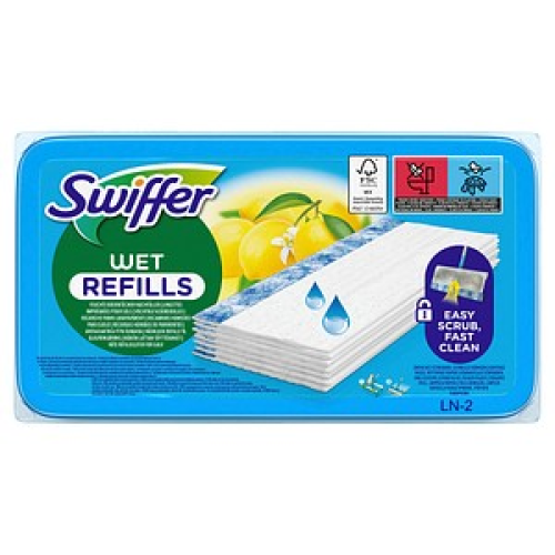 Swiffer WET Feuchte Bodentücher Mikrofaser, 12 St.