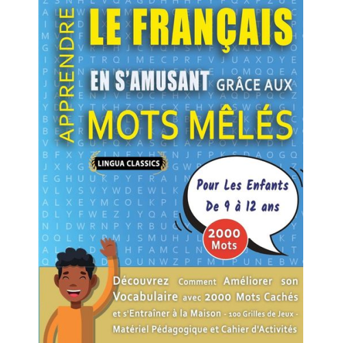 Éditions Jeux Delta - MOTS MÊLÉS GROS CARACTÈRES POUR ADULTES ÉDITION CLASSIQUE - ÉDITIONS JEUX DELTA - Un Cahier de Jeux avec 2000 Mots Cachés Géants en GRAND FORMAT - Mot