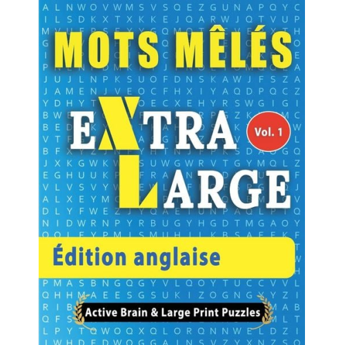 Active Minds & Large Prints - Mots Mélés - Édition anglaise