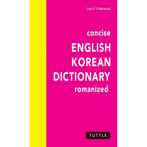 Joan V. Underwood - Concise English-Korean Dictionary