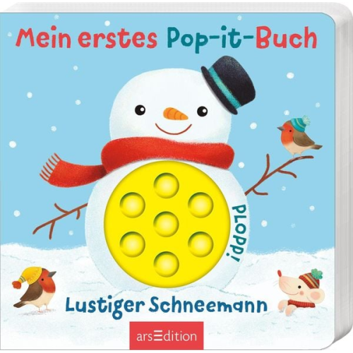 Mein erstes Pop-it-Buch – Lustiger Schneemann