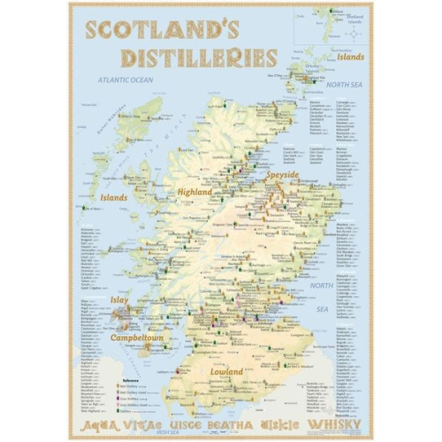 Rüdiger Jörg Hirst - Whisky Distilleries Scotland - Poster 70x100cm Standard Edition