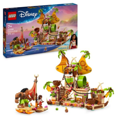LEGO ǀ Disney Vaiana 2 Kakamora-Barge - Bauspielzeug mit Boot - 43258