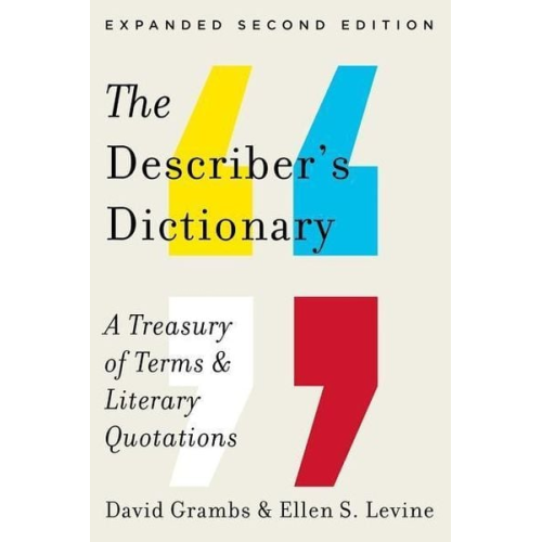 David Grambs Ellen S. Levine - Describer's Dictionary