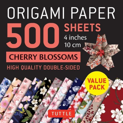 Origami Paper 500 Sheets Cherry Blossoms 4 (10 CM)