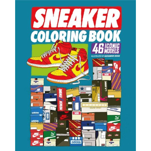 Alexander Rosso - Sneaker Coloring Book