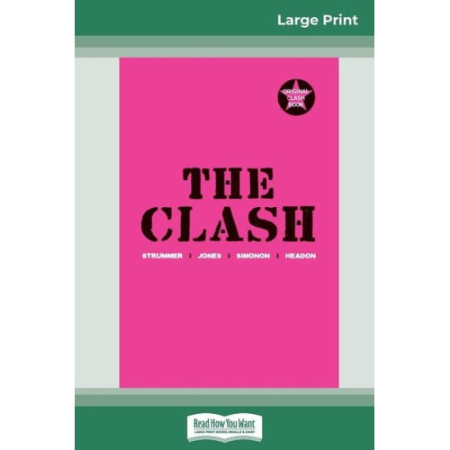 The Clash - The Clash (16pt Large Edition)