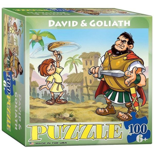 David & Goliath- 100 PC Puzzle