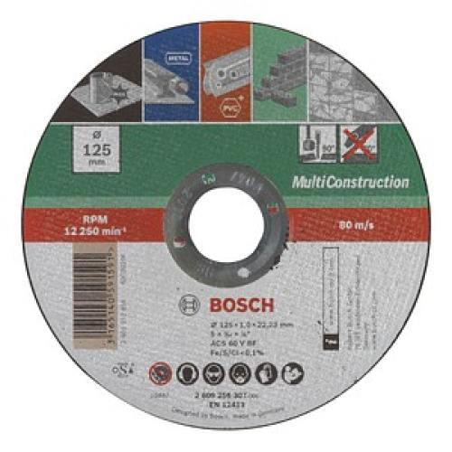 AKTION: BOSCH Trennscheibe Multi Construction AC 60 S BF mit Prämie nach Registrierung