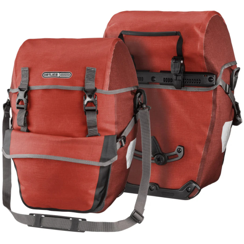 ORTLIEB Taschenpaar Bike-Packer Plus QL2.1 42L salsa - dark chili