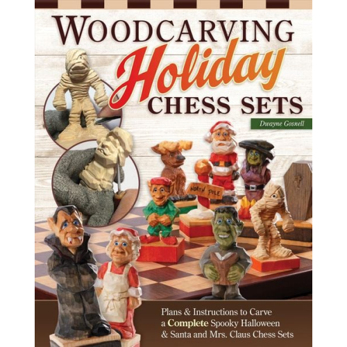 Dwayne Gosnell - Woodcarving a Halloween Chess Set