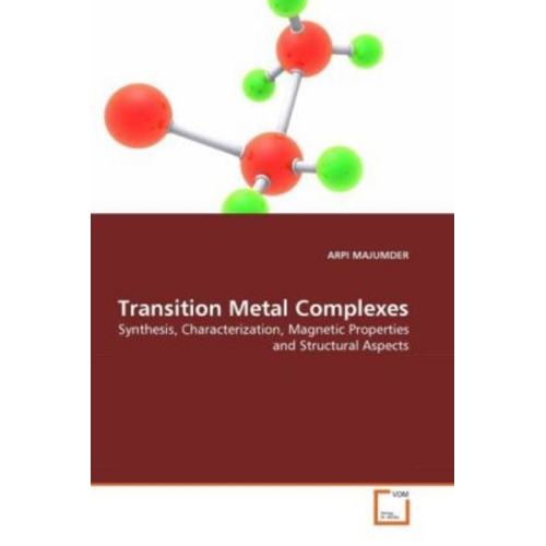 Arpi Majumder - MAJUMDER, A: Transition Metal Complexes