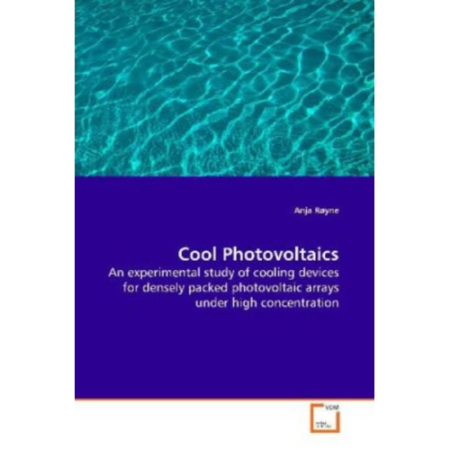Anja Røyne - Røyne, A: Cool Photovoltaics